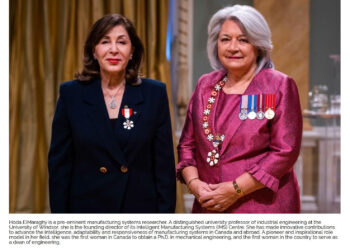 Deux femmes égyptiennes honorées au Canada