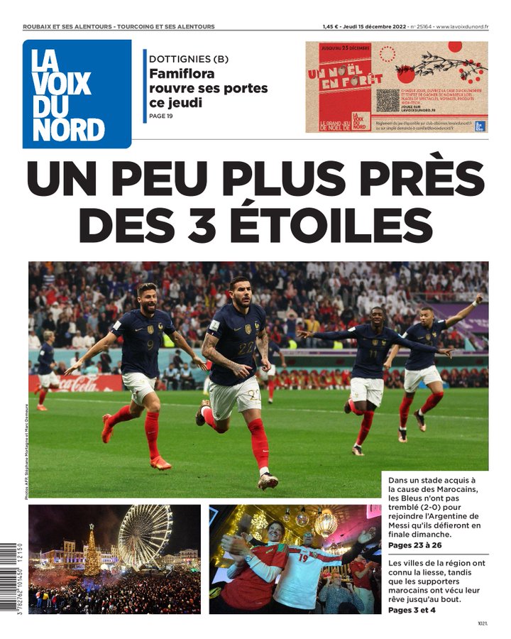 “Un peu plus près des trois étoiles”… La presse française célèbre “la délicieuse habitude” de la qualification 4 - Le Progrès Egyptien “Un peu plus près des trois étoiles”… La presse française célèbre “la délicieuse habitude” de la qualification 3 - Le Progrès Egyptien