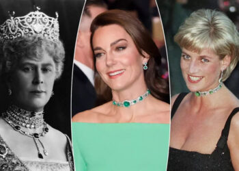Kate Middleton, son collier était celui de Diana mais aussi de la Queen Mary