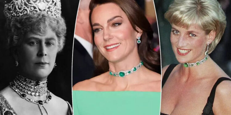 Kate Middleton, son collier était celui de Diana mais aussi de la Queen Mary 2 - Le Progrès Egyptien Kate Middleton, son collier était celui de Diana mais aussi de la Queen Mary 1 - Le Progrès Egyptien