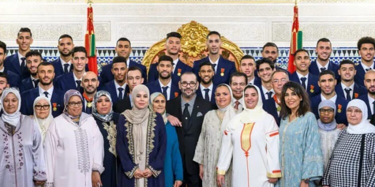Les mamans des footballeurs de l’équipe du Maroc reçues par le roi Mohammed VI 2 - Le Progrès Egyptien Les mamans des footballeurs de l’équipe du Maroc reçues par le roi Mohammed VI 1 - Le Progrès Egyptien