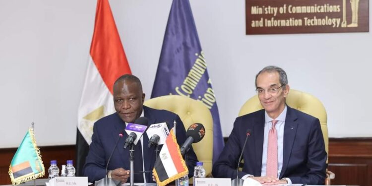 <strong>Mémorandum d'entente entre l'Egypte et la Zambie dans le domaine des TIC</strong> 2 - Le Progrès Egyptien <strong>Mémorandum d'entente entre l'Egypte et la Zambie dans le domaine des TIC</strong> 1 - Le Progrès Egyptien