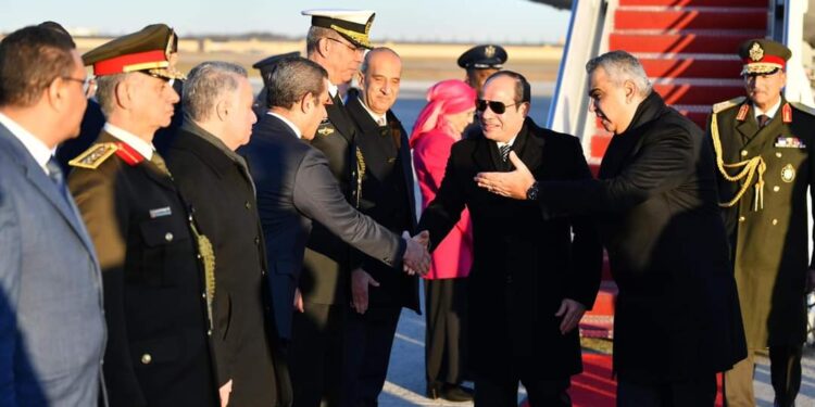 Arrivée du Président à Washington pour participer au sommet afro-américain (Photos) 2 - Le Progrès Egyptien Arrivée du Président à Washington pour participer au sommet afro-américain (Photos) 1 - Le Progrès Egyptien