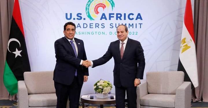 Al-Sissi s'entretient avec le président du Conseil présidentiel libyen à Washington 1 - Le Progrès Egyptien