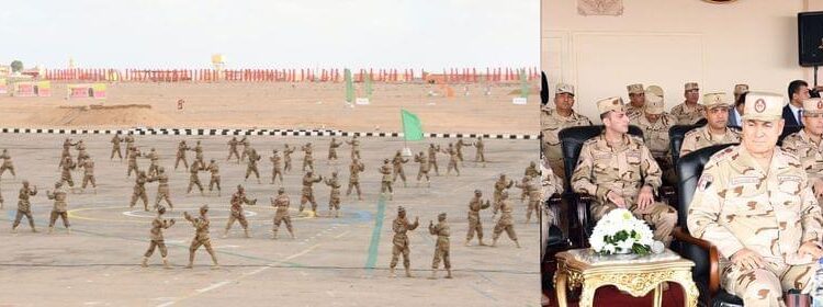 Le Chef d'état-major des forces armées assiste à un exercice de la zone militaire occidentale 1 - Le Progrès Egyptien