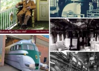Au bord du train Royal