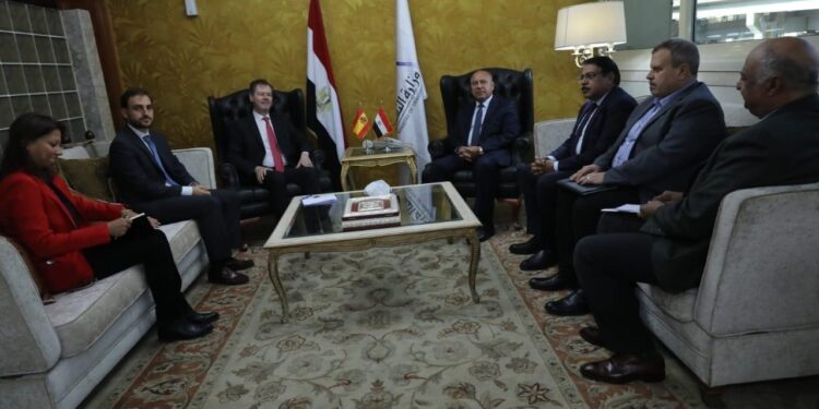 Entretien égypto-espagnol sur la coopération conjointe 2 - Le Progrès Egyptien Entretien égypto-espagnol sur la coopération conjointe 1 - Le Progrès Egyptien