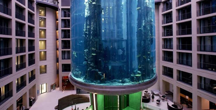 <strong>À Berlin, explosion du plus grand aquarium cylindrique au monde</strong> 2 - Le Progrès Egyptien <strong>À Berlin, explosion du plus grand aquarium cylindrique au monde</strong> 1 - Le Progrès Egyptien