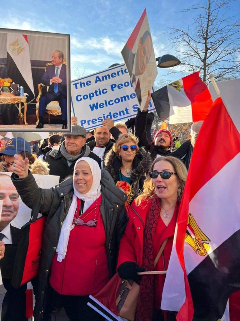 Le Président Al-Sissi accueilli par des expatriés égyptiens aux USA 3 - Le Progrès Egyptien