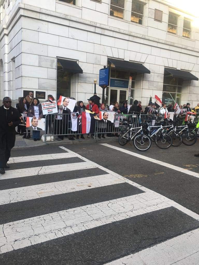 Le Président Al-Sissi accueilli par des expatriés égyptiens aux USA 21 - Le Progrès Egyptien