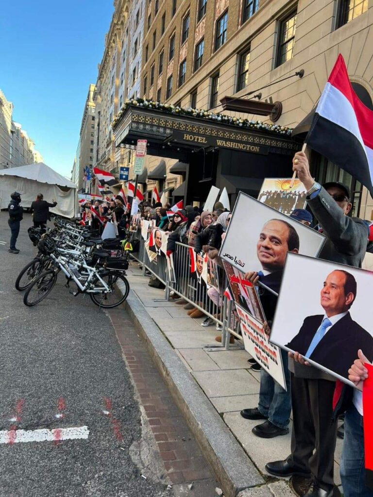 Le Président Al-Sissi accueilli par des expatriés égyptiens aux USA 5 - Le Progrès Egyptien