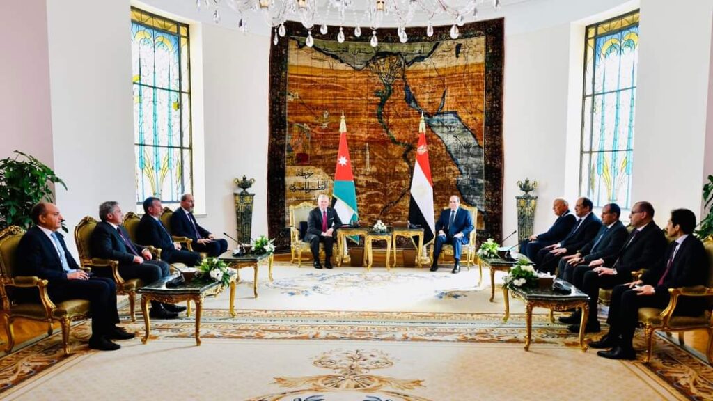 Al-Sissi examine avec le roi Abdallah II de Jordanie les relations bilatérales 7 - Le Progrès Egyptien