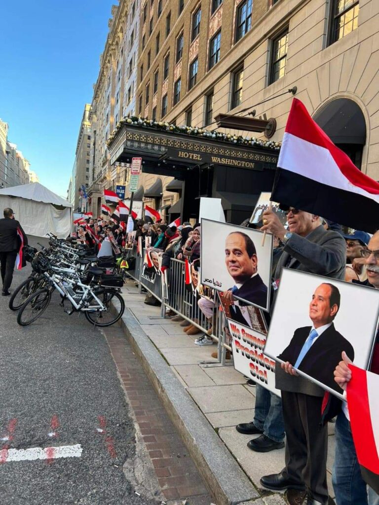 Le Président Al-Sissi accueilli par des expatriés égyptiens aux USA 9 - Le Progrès Egyptien