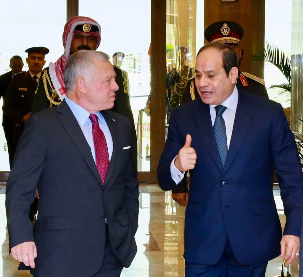 Al-Sissi examine avec le roi Abdallah II de Jordanie les relations bilatérales 15 - Le Progrès Egyptien