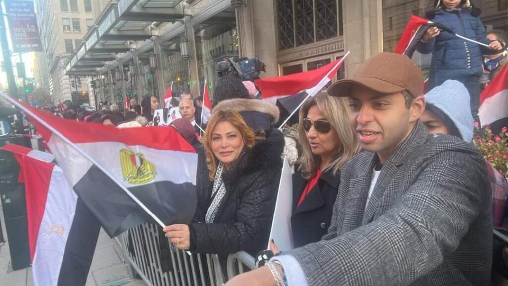 Le Président Al-Sissi accueilli par des expatriés égyptiens aux USA 15 - Le Progrès Egyptien