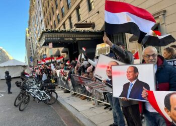 Le Président Al-Sissi accueilli par des expatriés égyptiens aux USA 2 - Le Progrès Egyptien Le Président Al-Sissi accueilli par des expatriés égyptiens aux USA