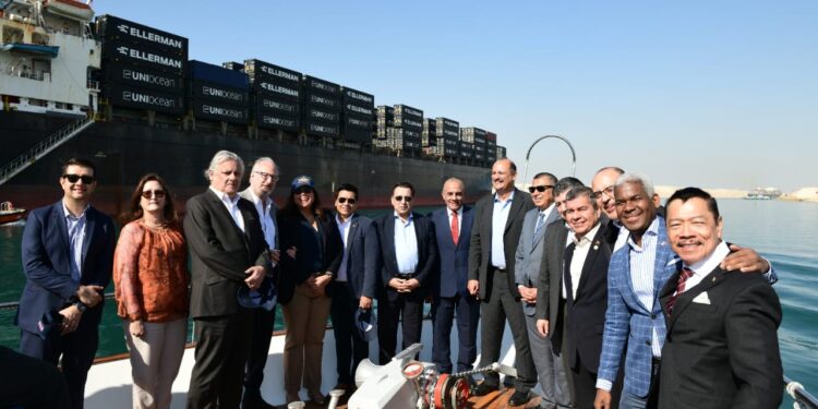 Canal de Suez : Stratégie ambitieuse pour renforcer la transition verte 2 - Le Progrès Egyptien Canal de Suez : Stratégie ambitieuse pour renforcer la transition verte 1 - Le Progrès Egyptien