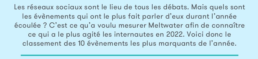 2022 résumée en quelques “hashtags” 15 - Le Progrès Egyptien