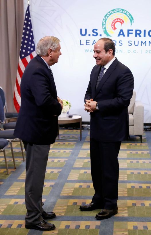 Le Président Al-Sissi lors des séances du Sommet USA-Afrique 5 - Le Progrès Egyptien