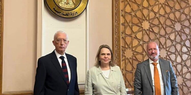 <strong>Le vice-ministre des AE s'entretient avec un responsable du ministère finlandais des AE</strong> 1 - Le Progrès Egyptien