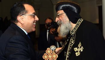 Noël Copte: Madbouli félicite le Pape Tawadros II