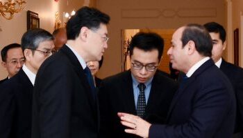 Le Président reçoit le ministre chinois des AE