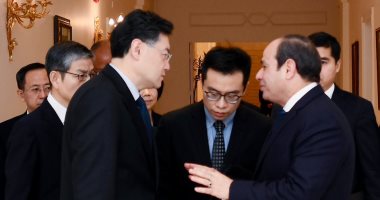 Le Président reçoit le ministre chinois des AE 2 - Le Progrès Egyptien Le Président reçoit le ministre chinois des AE 1 - Le Progrès Egyptien