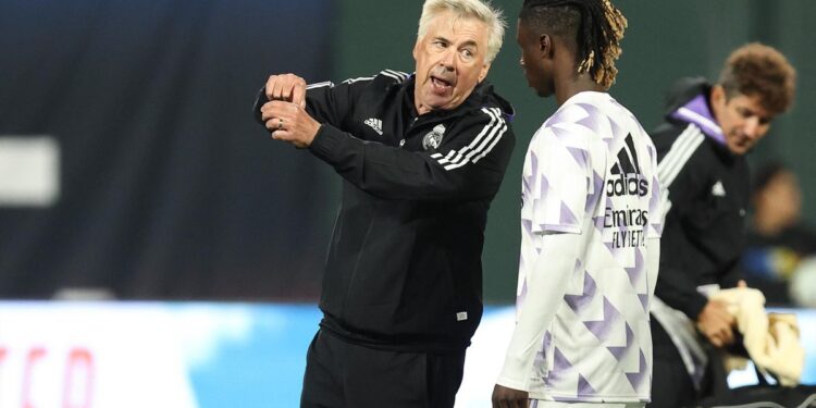 <strong>Carlo Ancelotti sur Eduardo Camavinga (Real Madrid) : « Je n'ai pas toujours été juste »</strong> 2 - Le Progrès Egyptien <strong>Carlo Ancelotti sur Eduardo Camavinga (Real Madrid) : « Je n'ai pas toujours été juste »</strong> 1 - Le Progrès Egyptien