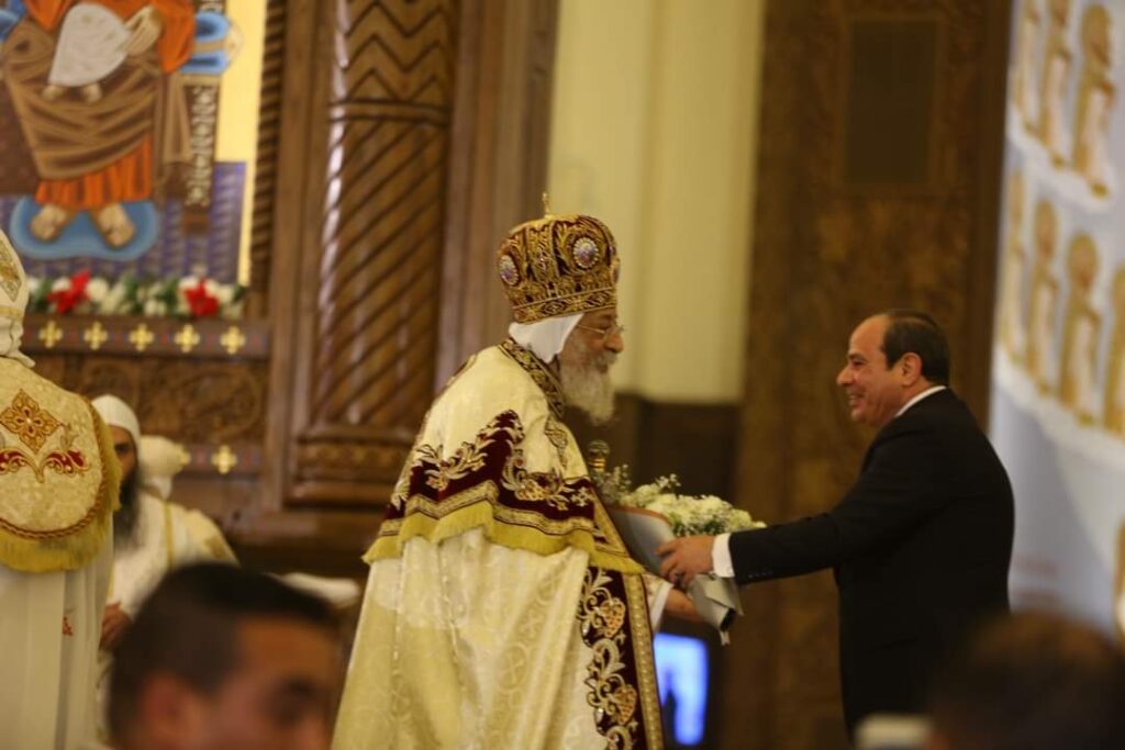 Le Président célèbre Noël avec les Coptes 10 - Le Progrès Egyptien Le Président célèbre Noël avec les Coptes 9 - Le Progrès Egyptien