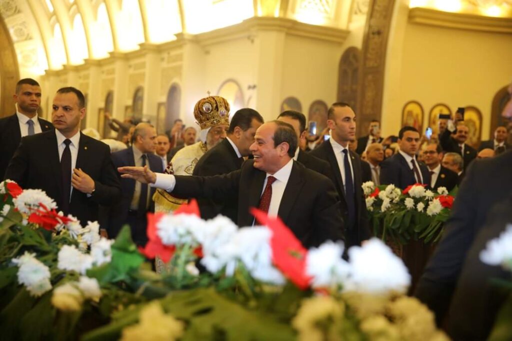 Le Président célèbre Noël avec les Coptes 26 - Le Progrès Egyptien Le Président célèbre Noël avec les Coptes 25 - Le Progrès Egyptien