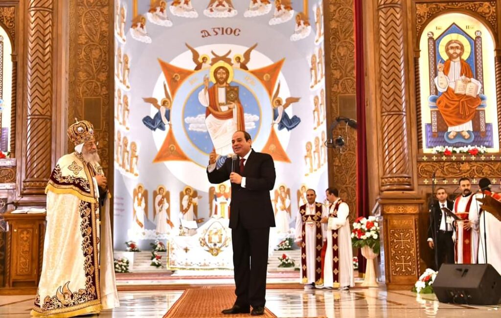 Le Président célèbre Noël avec les Coptes 16 - Le Progrès Egyptien Le Président célèbre Noël avec les Coptes 15 - Le Progrès Egyptien