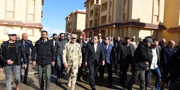 <strong>Les travaux de développement du port d'El-Arich viennent en application des directives du Président Al-Sissi</strong> 1 - Le Progrès Egyptien
