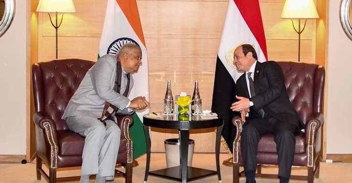 Al-Sissi s'entretient avec le vice-président indien 1 - Le Progrès Egyptien
