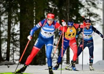 Biathlon : Simon lance 2023 avec un nouveau podium