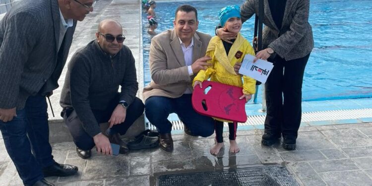 La jeune Talia, capable différemment et la plus jeune membre de la fédération sportive des malvoyants 1 - Le Progrès Egyptien