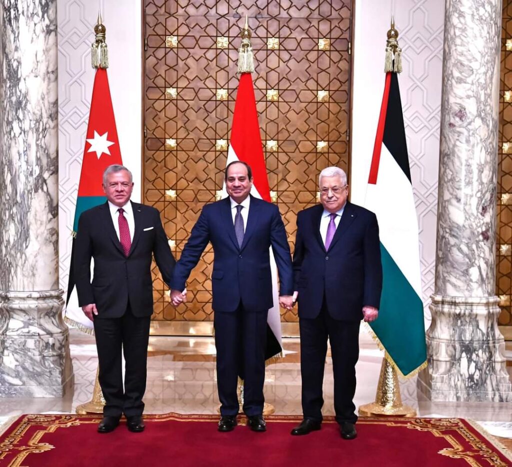 Le sommet égypto-palestino-jordanien souligne les droits légitimes des Palestiniens (Photos) 4 - Le Progrès Egyptien Le sommet égypto-palestino-jordanien souligne les droits légitimes des Palestiniens (Photos) 3 - Le Progrès Egyptien