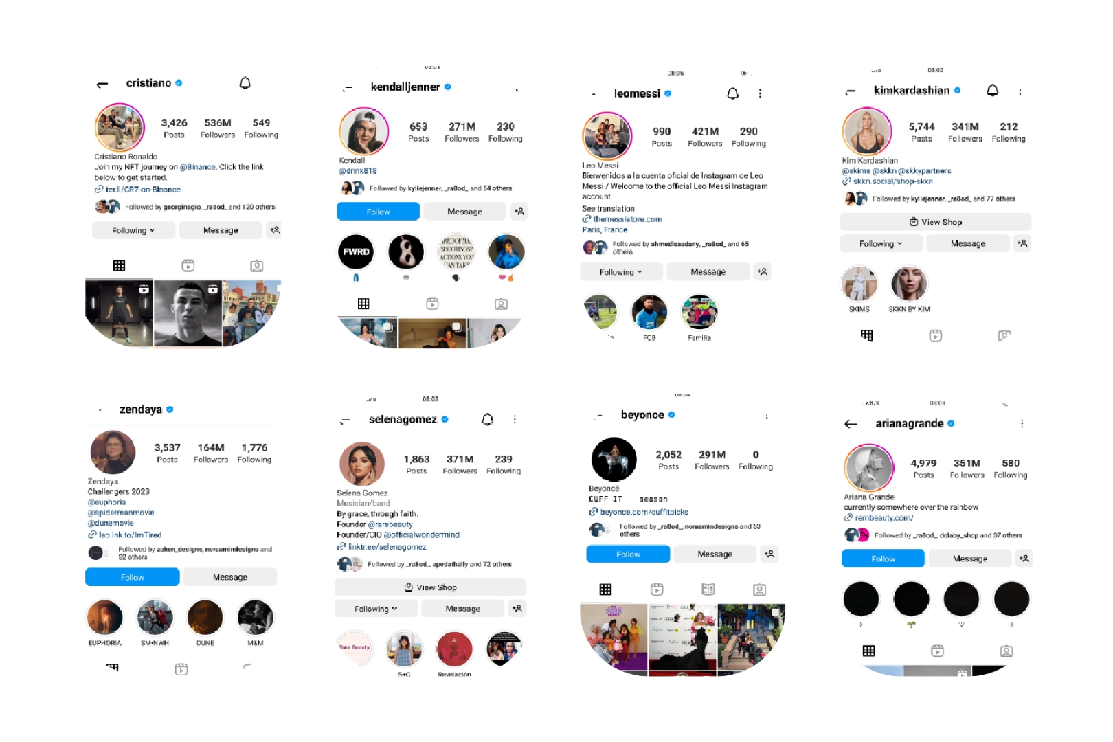 C’est parti pour les top des influenceurs dans le monde