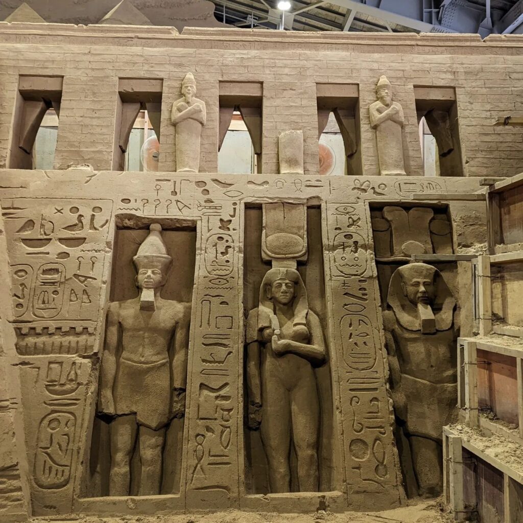 La grandeur égyptienne en “sable” ! 6 - Le Progrès Egyptien La grandeur égyptienne en “sable” ! 5 - Le Progrès Egyptien