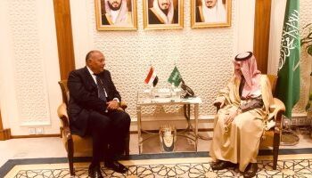 Entretien à huis clos entre Choucri et son homologue saoudien à Riyad