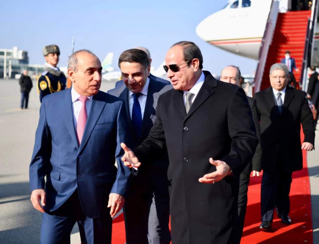 Al-Sissi : L’Égypte aspire à maximiser le volume des investissements avec l’Azerbaïdjan (Photos) 14 - Le Progrès Egyptien Al-Sissi : L’Égypte aspire à maximiser le volume des investissements avec l’Azerbaïdjan (Photos) 13 - Le Progrès Egyptien