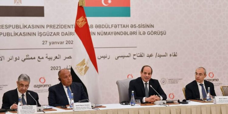 Al-Sissi : L’Égypte aspire à maximiser le volume des investissements avec l’Azerbaïdjan (Photos) 1 - Le Progrès Egyptien