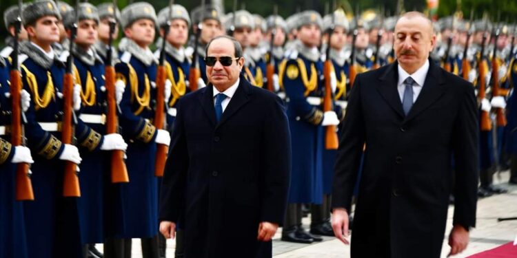 <strong>Al-Sissi présente ses condoléances pour les victimes de la fusillade à l'ambassade azéri à Téhéran</strong> 1 - Le Progrès Egyptien