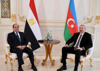 Le président azerbaïdjanais reçoit Al-Sissi au palais présidentiel de Bakou (Photos)