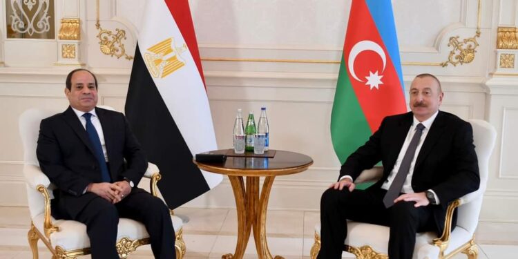 Le président azerbaïdjanais reçoit Al-Sissi au palais présidentiel de Bakou (Photos) 1 - Le Progrès Egyptien