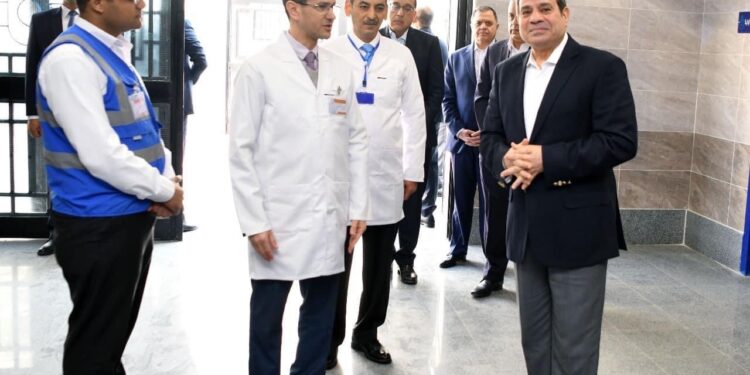 Le Président inaugure nombre de projets nationaux à Sohag 1 - Le Progrès Egyptien
