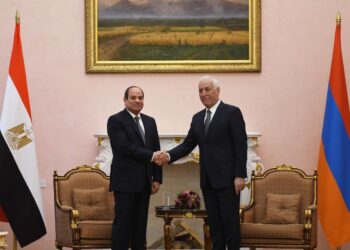 Le président arménien qualifie d’historique la visite du président Al Sissi
