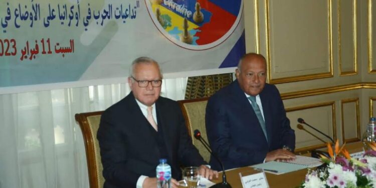 Choucri inaugure la conférence annuelle du Conseil égyptien des affaires étrangères 2 - Le Progrès Egyptien Choucri inaugure la conférence annuelle du Conseil égyptien des affaires étrangères 1 - Le Progrès Egyptien