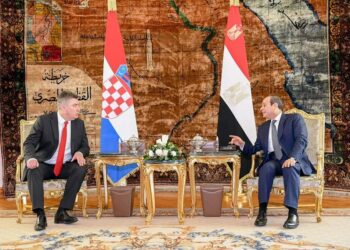 Le Président reçoit son homologue croate