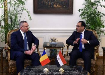 Madbouli reçoit son homologue roumain
