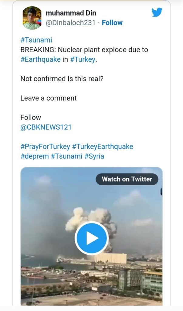 La terre tremble, les réseaux sociaux aussi 7 - Le Progrès Egyptien